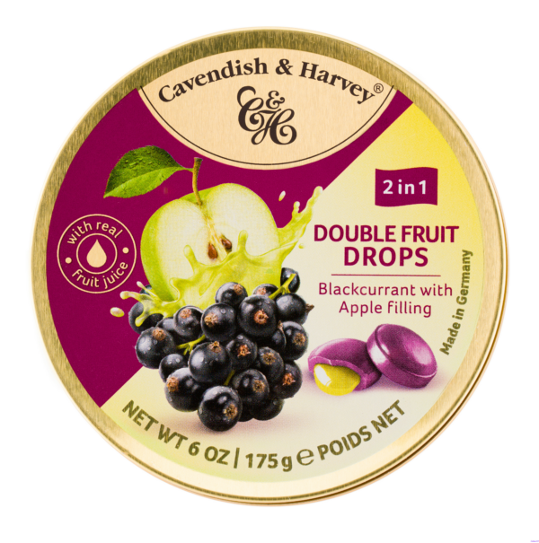 C&H Candy Black Currant filled Apple175G