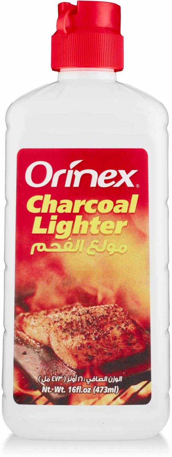 ORINEX CHARCOAL LIGHTER FLUID 12/16oz