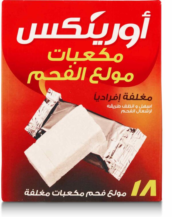 ORINEX CHARCOAL LIGHTER CUBES 12/18PCS