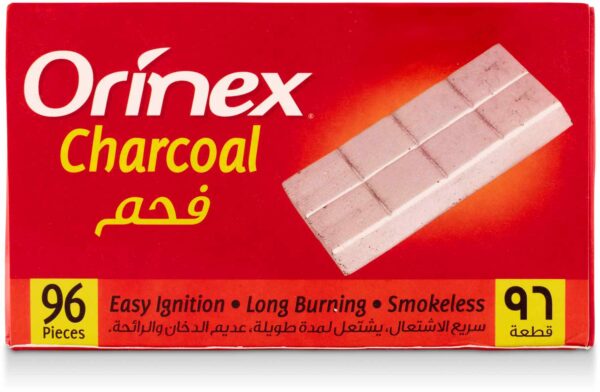 ORINEX SILVER CUBE CHARCOAL 24/96PCS