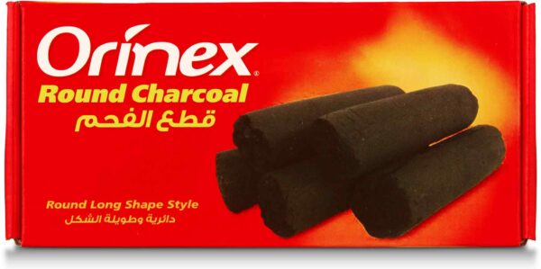 ORINEX ROUND CHARCOAL 24/500g