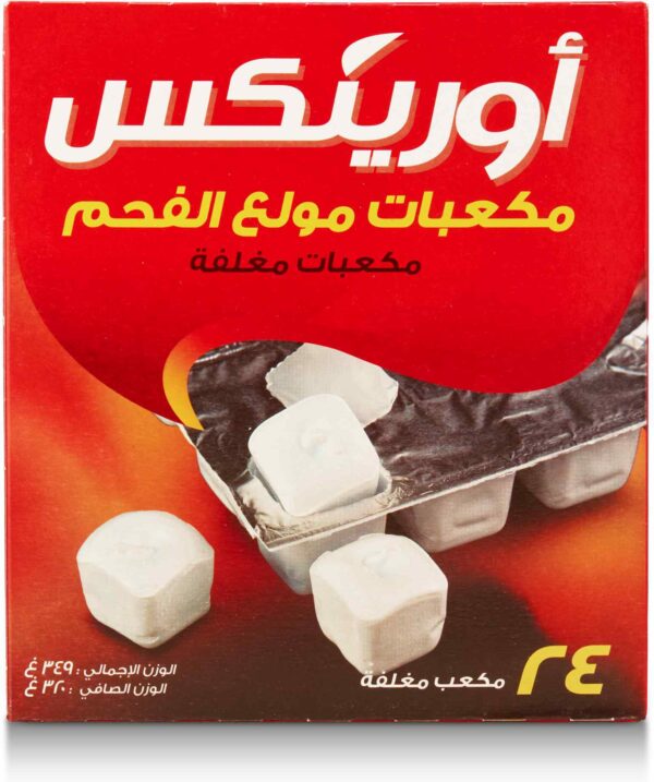 ORINEX CHARCOAL LIGHTER CUBES 12/24PCS