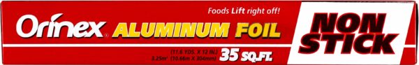 ORINEX NONSTICK ALUMINUM FOIL 24/35SQFT
