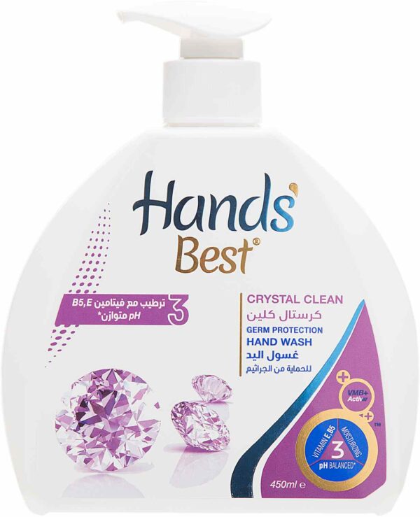 H.BEST CRYSTAL CLEAN HAND WASH 12/450ML