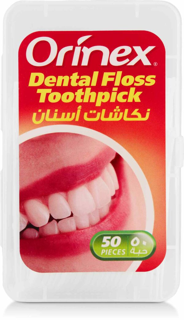 ORINEX DENTAL FLOSS TOOTHPICK 12/50PCS