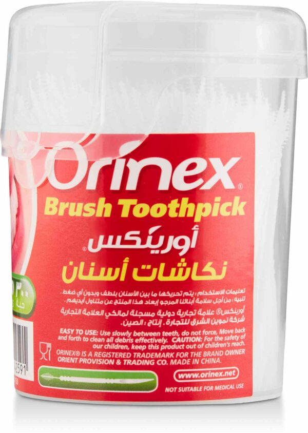 ORINEX BRUSH TOOTHPICK  12/300PCS
