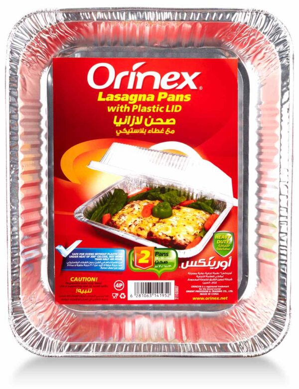 ORINEX FOIL LASAGNA PAN 12/2PC/45g