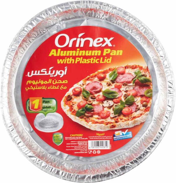 ORINEX ALUMINUM PAN P/LID 12/1/73g