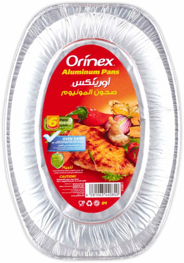 ORINEX ALUMINUM PANS 12/6/11G  (10A)