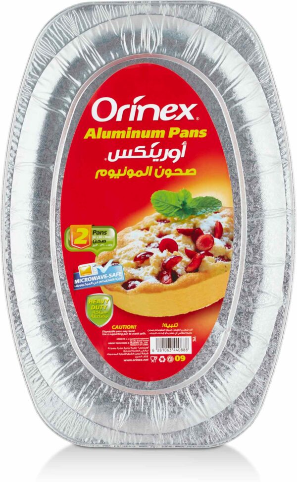 ORINEX ALUMINUM PANS12/2/74g 26A