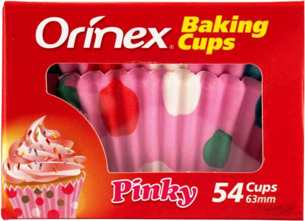 ORINEX BAKING CUPS PINCKY 12/54pcs