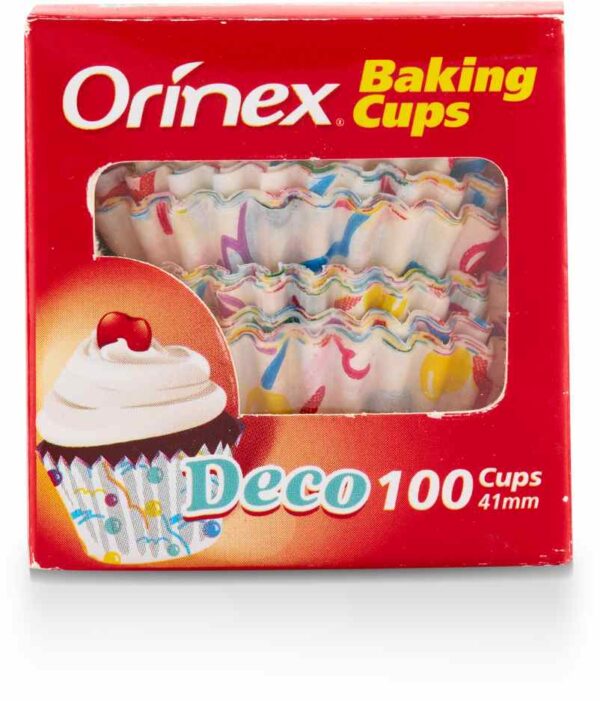 ORINEX BAKING CUPS DOTS 12/100 PCS