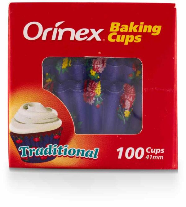 ORINEX BAKING CUPS BROWNY 12/100 PC