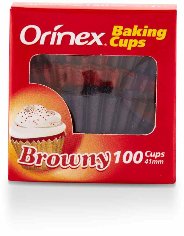 ORINEX BAKING CUPS BRONZY 41MM 12/100p