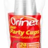 ORINEX CLEAR PARTY CUPS 18oz 12/24PCS