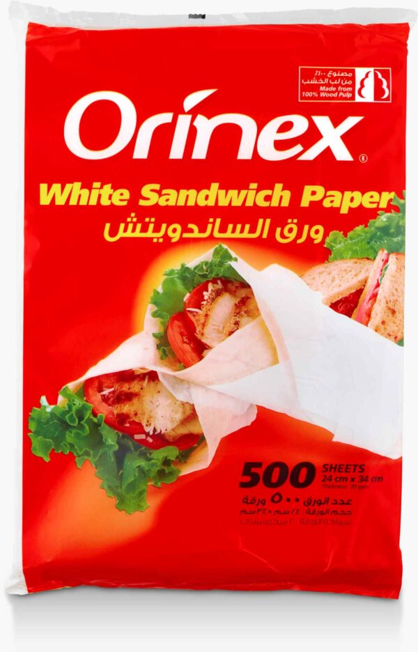 ORINEX WHITE SANDWICH PAPER 20/500SHEETS