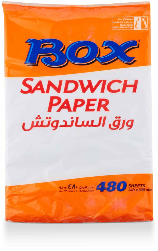 BOX SANDWICH PAPER 20/400 SHEETS
