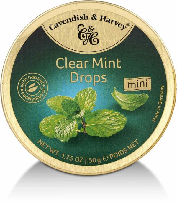 C&H Candy Clear Mint Drops 50 GM