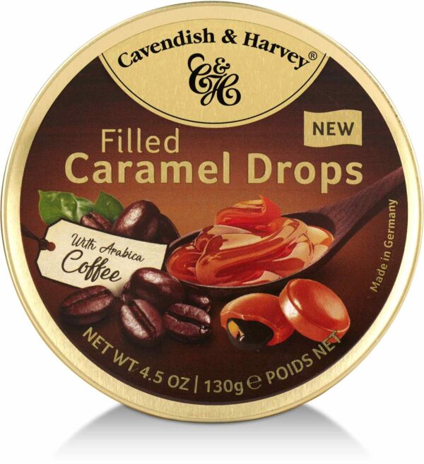 C&H Candy Caramel Drops filled Coffe130G