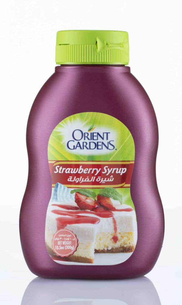 O.G STRAWBERRY SYRUP 300 GM