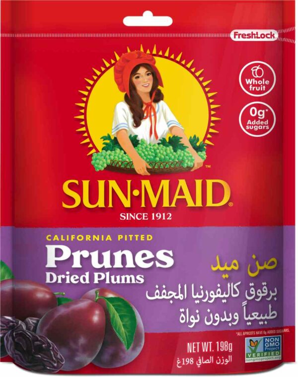 SUN.MAID PRUNES DRIED PLUMS PITTED 7OZ
