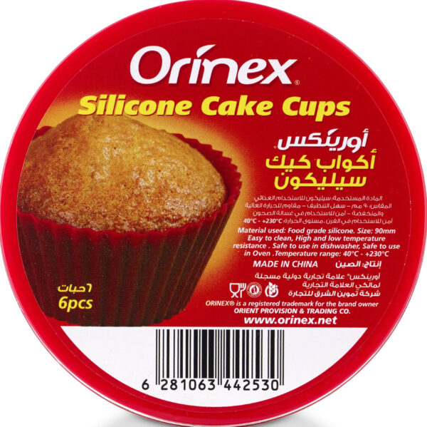 ORINEX SILICON CUP CAKE 12/ 6/ 90MM