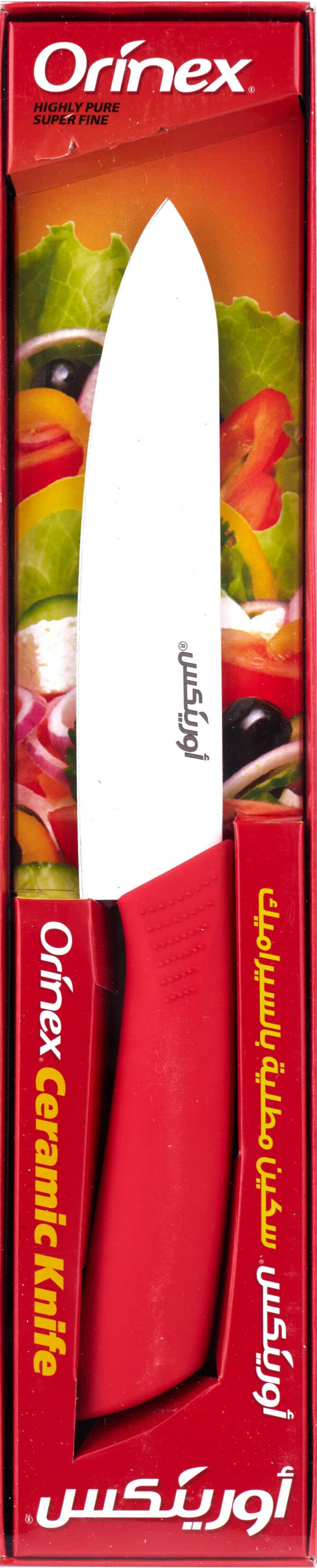 ORINEX CERAMIC CHEF KNIF 12/ 1PC