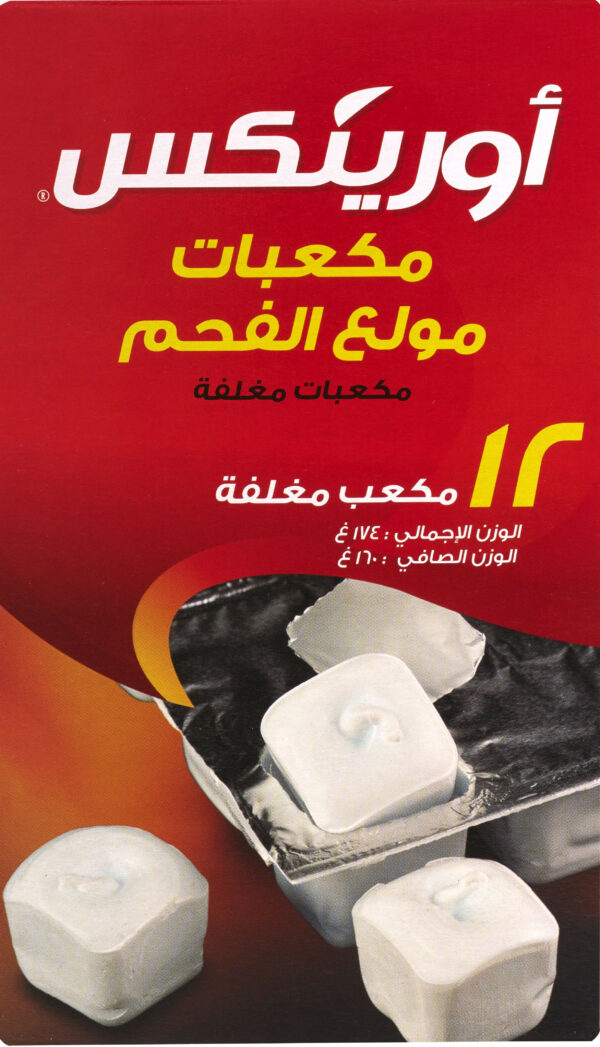 ORINEX WHITE FIRELIGHTERS CUBES 24/12PCS
