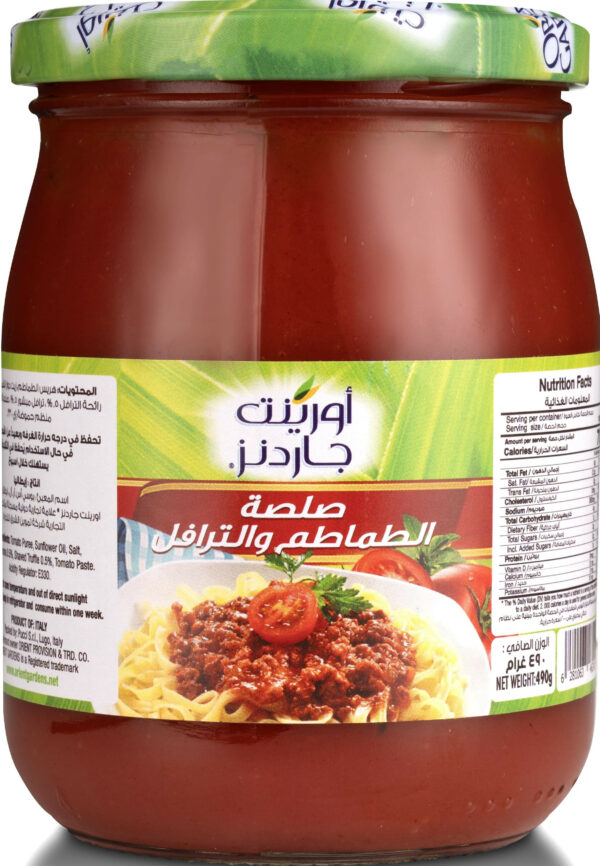 O.G TOMATO TRUFFLE PASTA SAUCE 490g