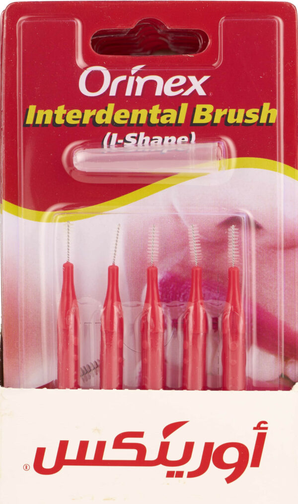 ORINEX INTERDENTAL BRUSH "I" SHAPE 5PCS