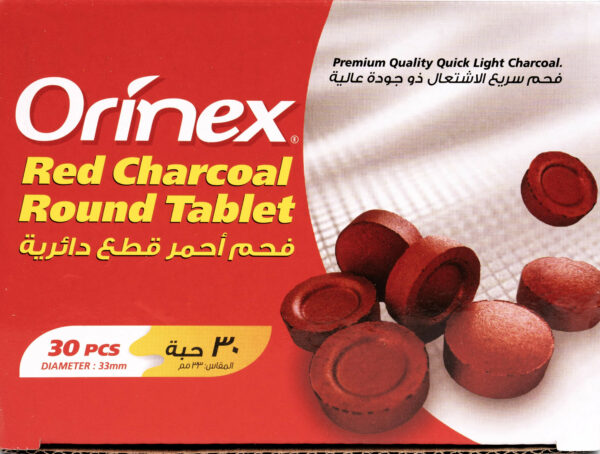 ORINEX RED CHARCOL 24/30/ 33MM