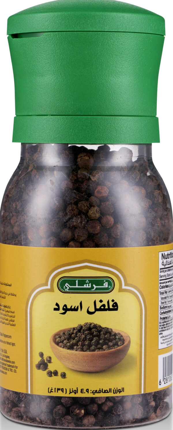 FRESHLY BLACK PEPPER GRINDER  4.9 OZ