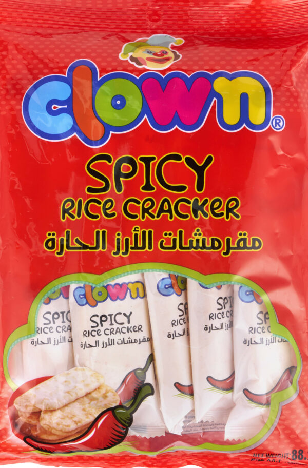 CLOWN SPICY RICE CRACKERS 88.2g