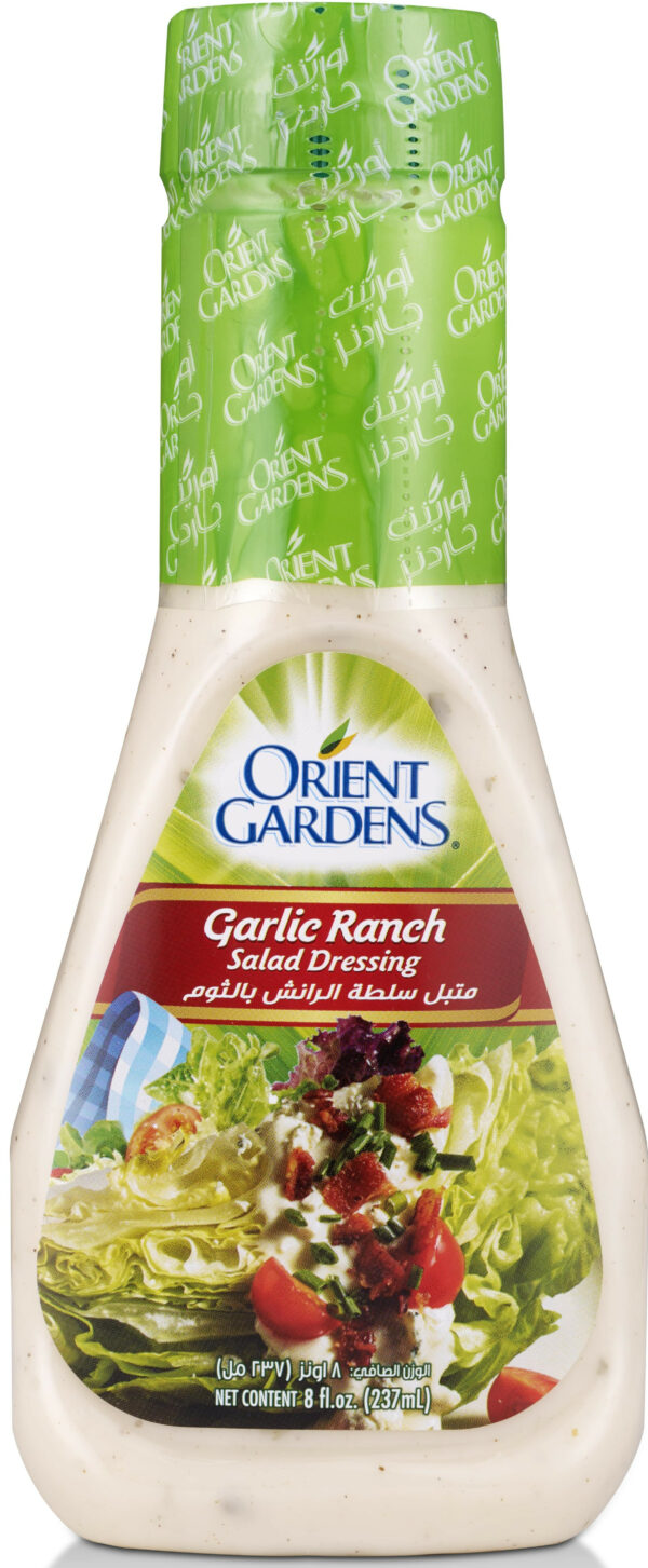 O.G GARLIC RANCH SALAD DRESSING 8oz