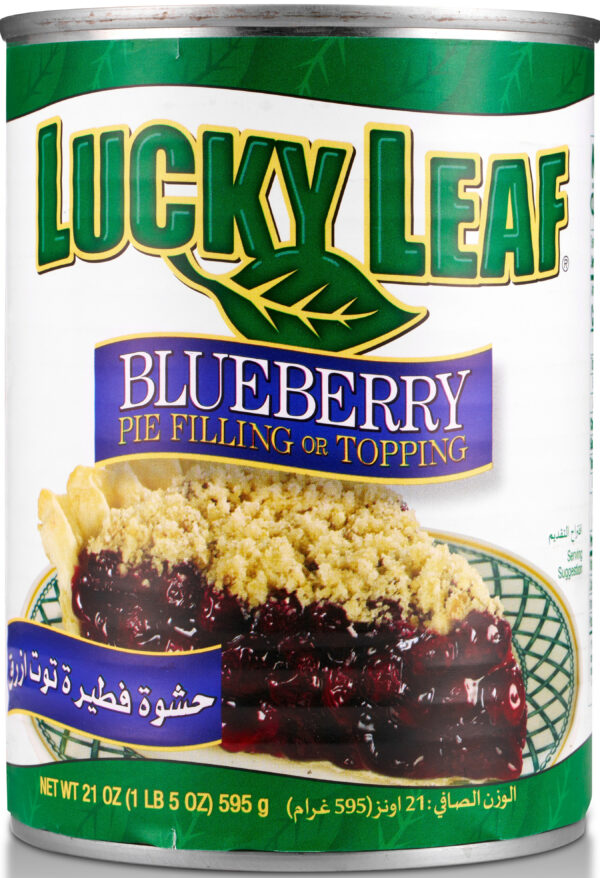 LUCKY LEAF BLUBERRY PIE FILLING 21oz