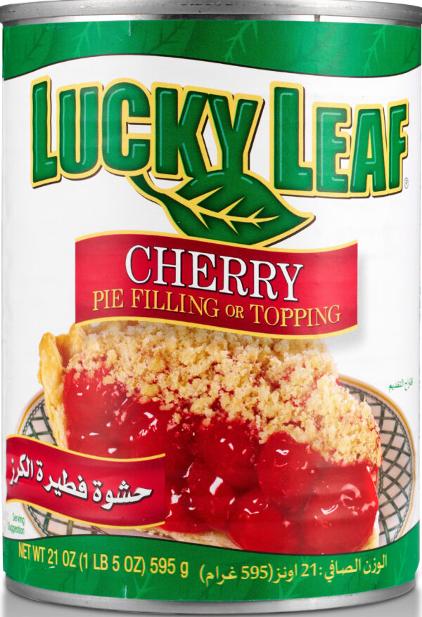 LUCKY LEAF CHERRY PIE FILLING 21oz