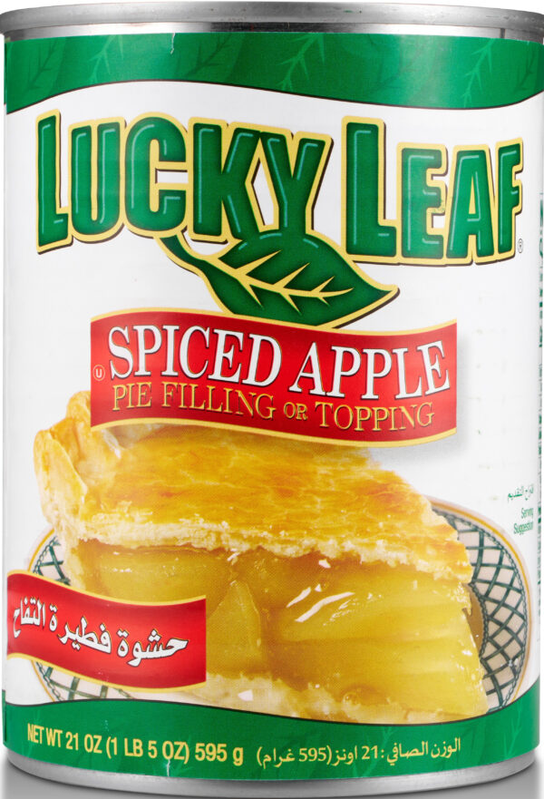 LUCKY LEAF SPICED APPLE PIE FILLING 21oz