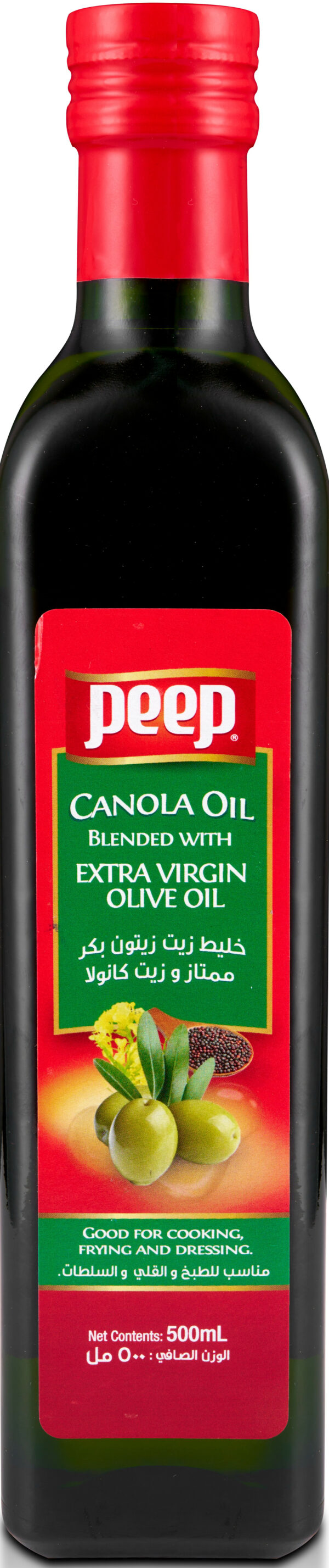 PEEP CANOLA OIL&EX/V OLIVE OIL 500ML
