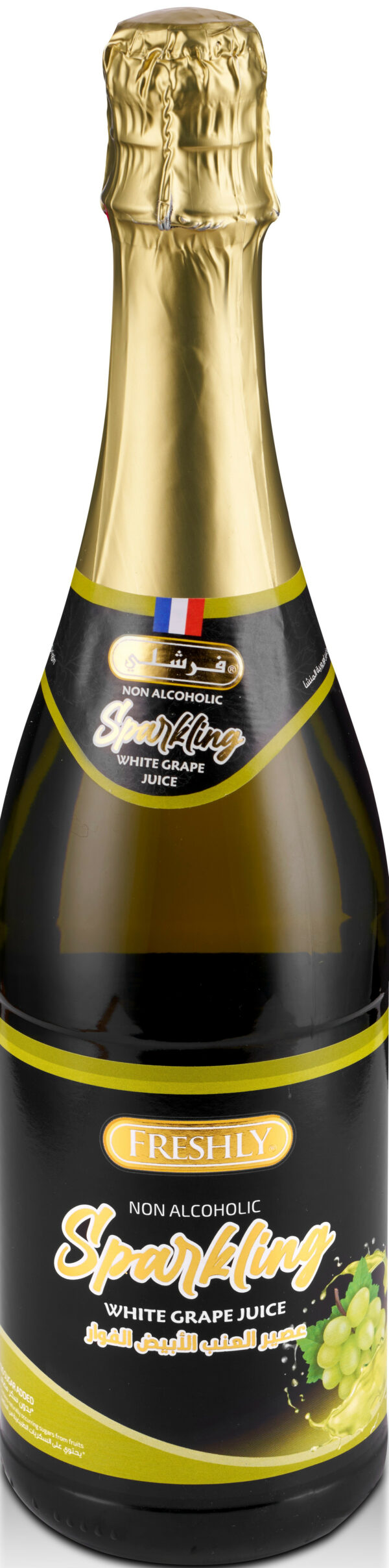 FRESHLY SPARKLING WHITE GRAPE JUICE 750M