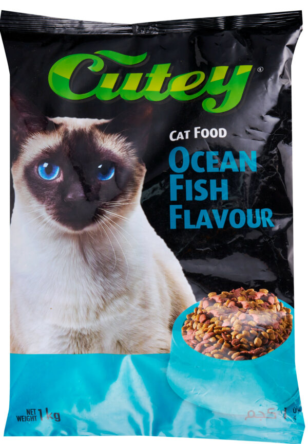CUTEY CAT FOOD OCEAN FISH  10X1KG