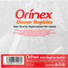 ORINEX DINNER NAPKINS 3LAYERS 24/40PCS