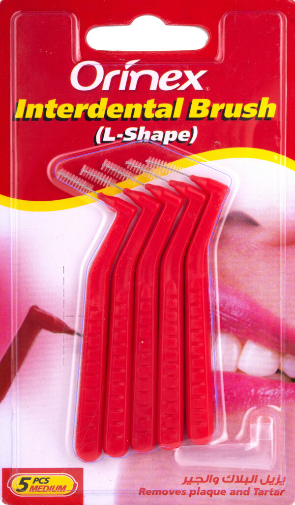 ORINEX INTERDENTAL BRUSH "L" SHAPE 5PCS