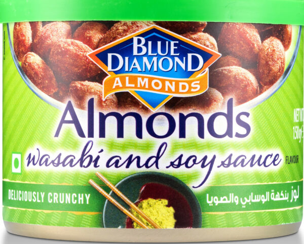 BLUE DIAMOND ALMONDS WASABI & SOY S/150g