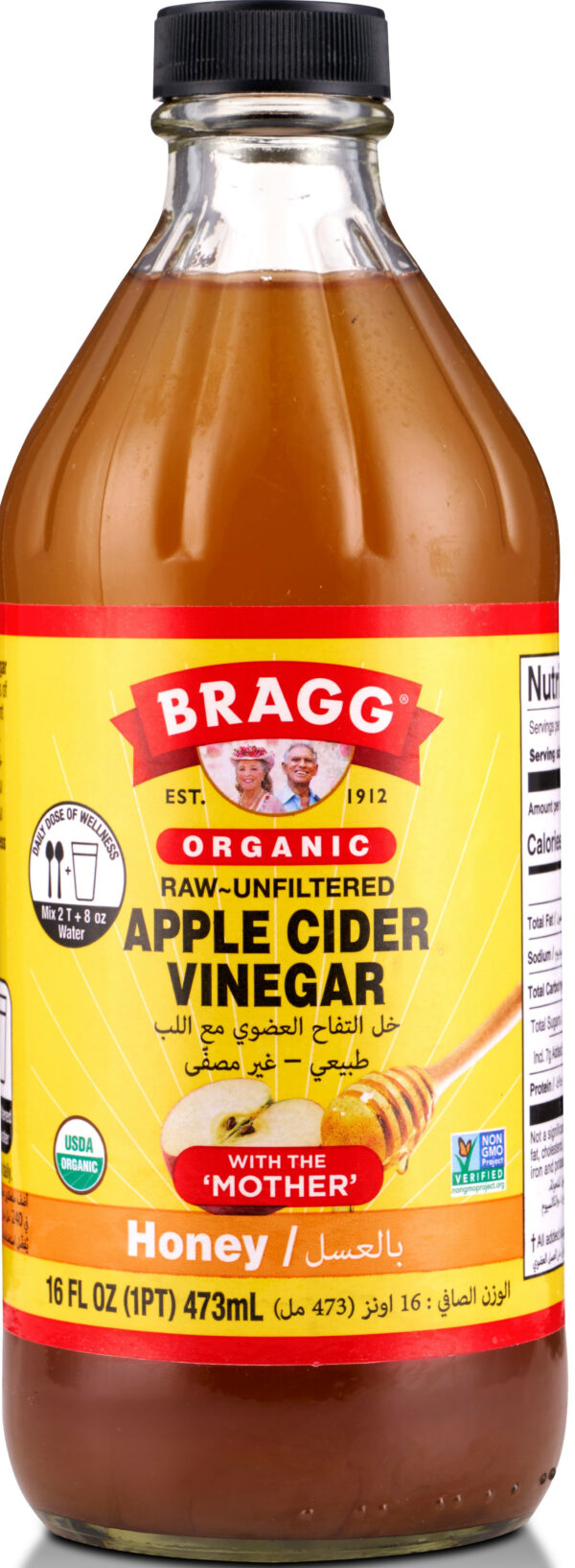 BRAGG APPLE CIDAR VINE/ HONEY BLEND 16oz