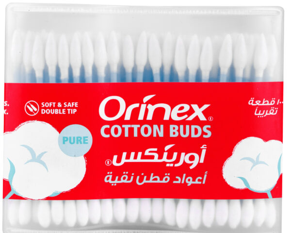 ORINEX COTTON BUDS DOUBLE TIP 12/100PCS