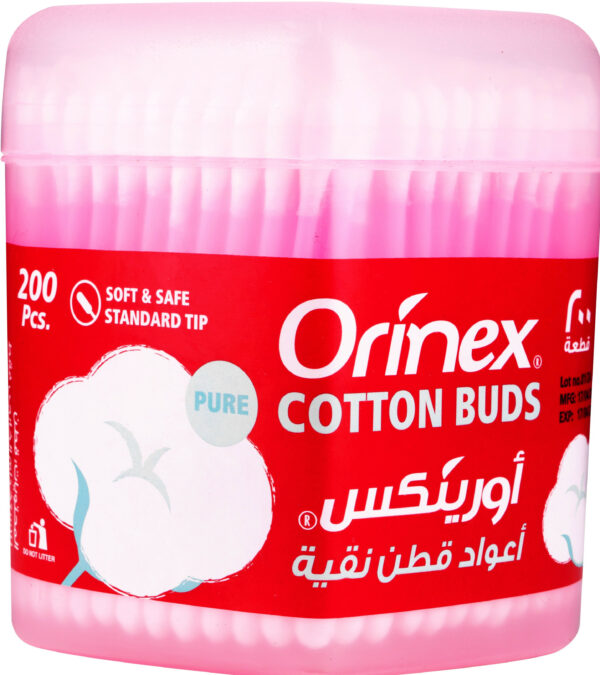 ORINEX COTTON BUDS PURE HEART 12/200PCS