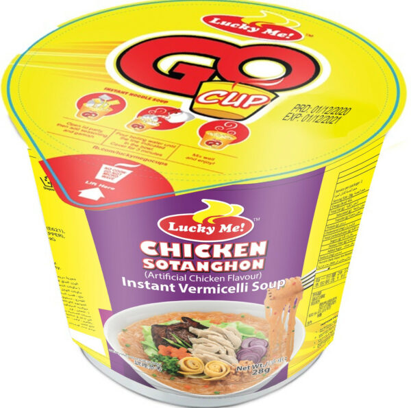 LUCKY ME MINI CUPS SOTANGHON 28G