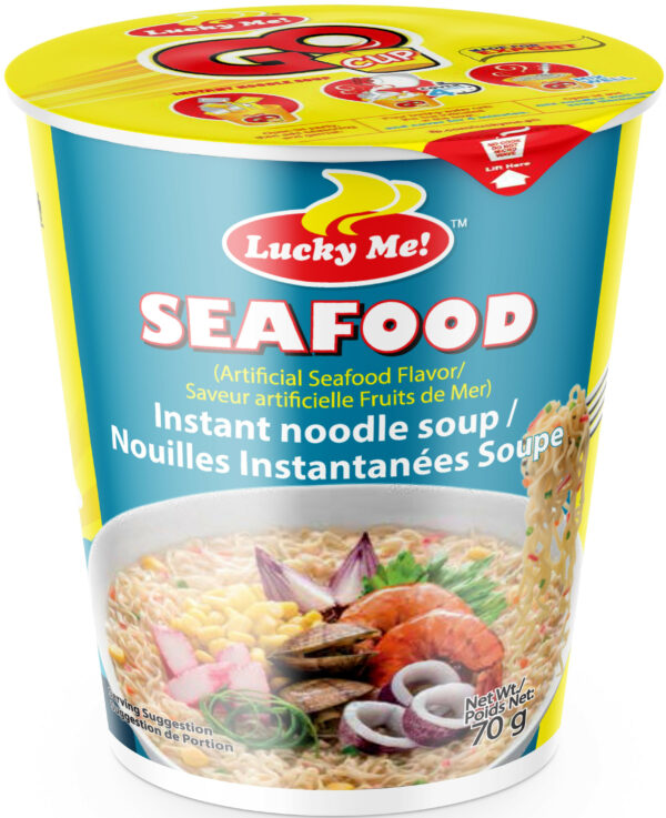 LUCKY ME SUPREME CUPS SEAFOOD  70G