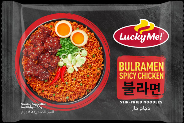 LUCKY ME BULRAMEN SPICY CHICKEN 60g
