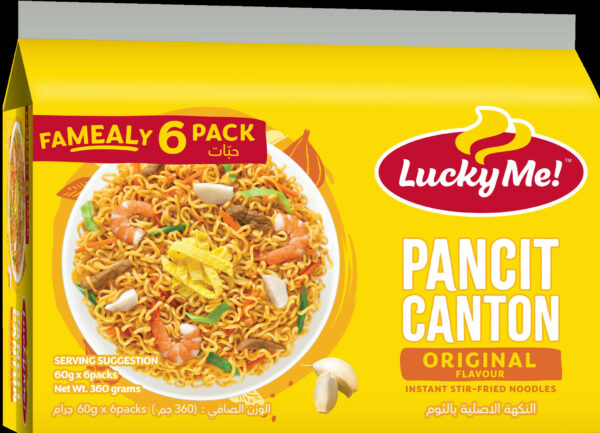 LUCKY ME PANCIT CANTON ORIGINAL 6X60g